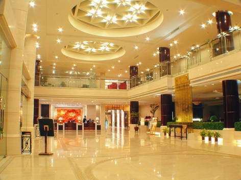 New Overseas Chinese Hotel Csousan Beltér fotó